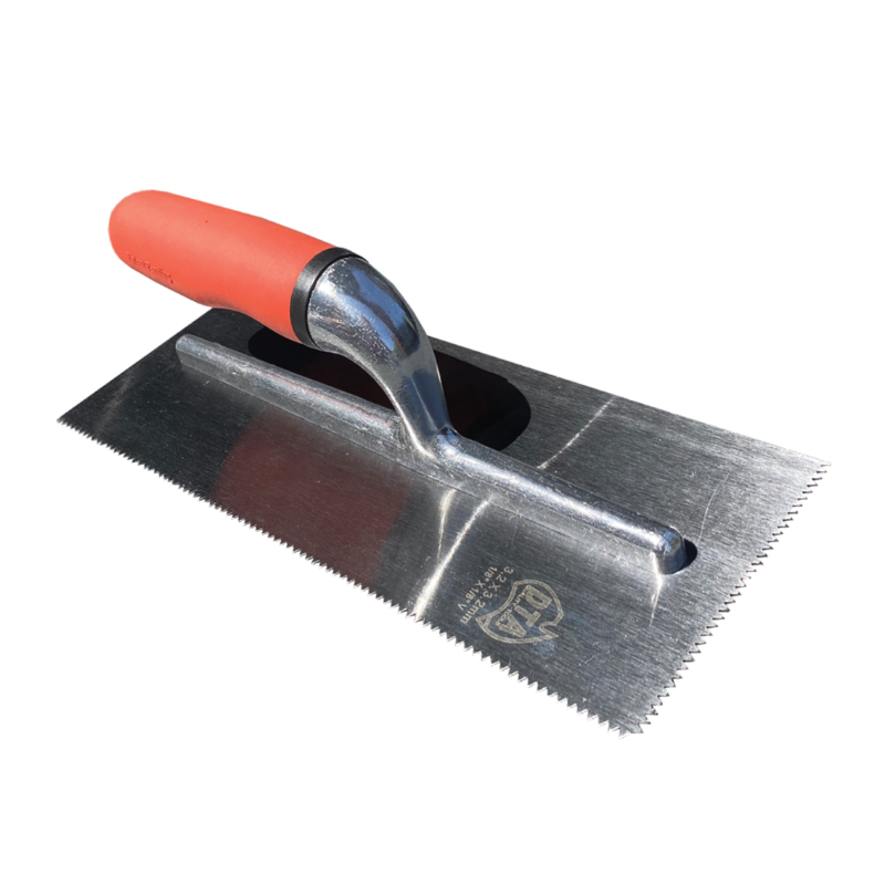 DTA 3.2mm V-Notch Trowel For Carpet