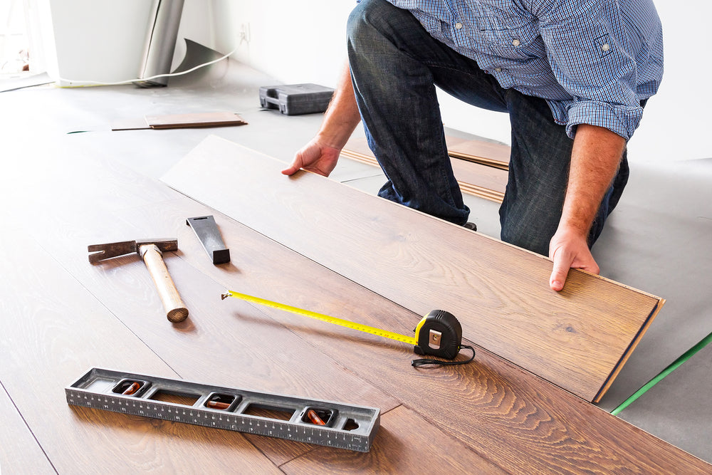 Do it yourself flooring installation in your own home