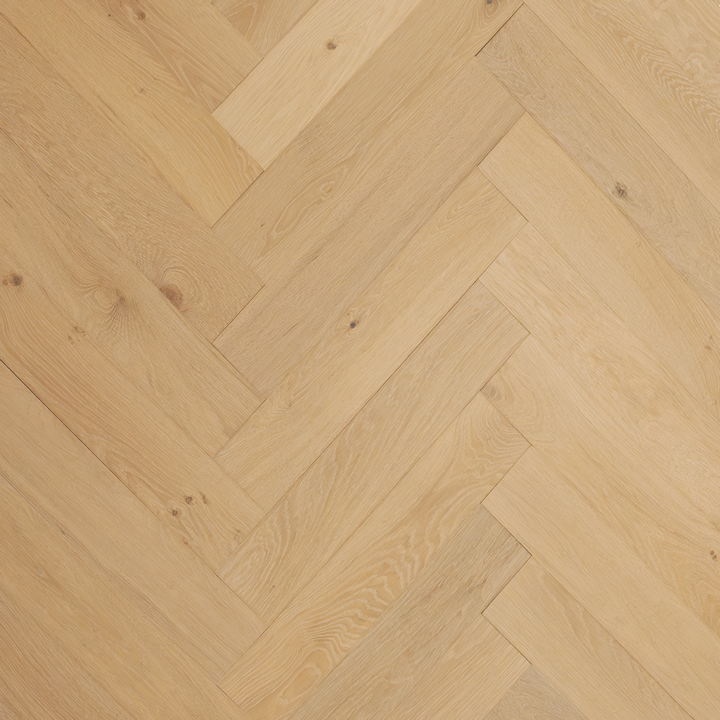 Blonde Oak Timber Flooring Herringbone T&G