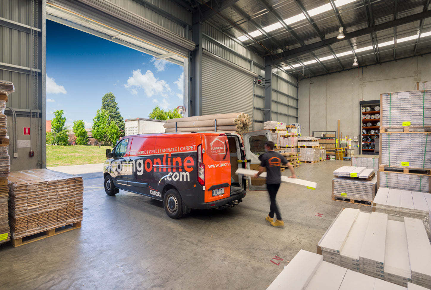 Australian Flooring Company. Flooring warehouse, home delivery