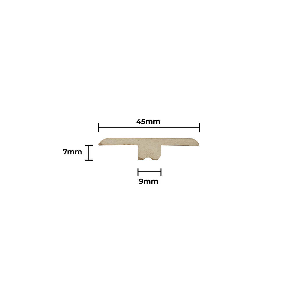 Aspen T-Mould Hybrid Flooring Expansion Trim 8mm