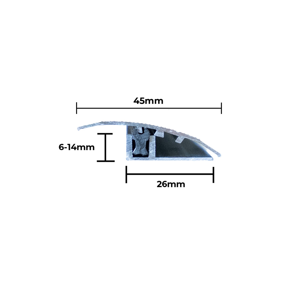 Champagne Universal Transition Floor Trim