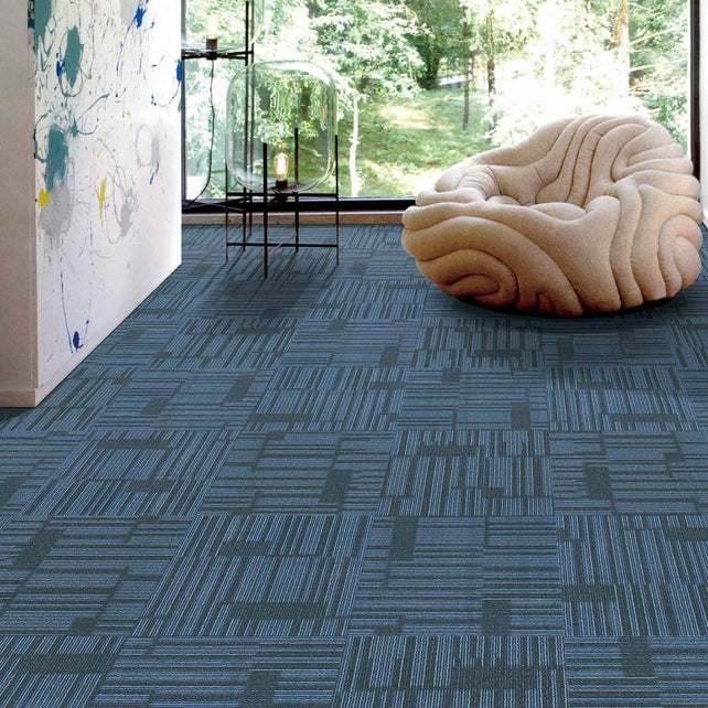Cobalt Carpet Tiles